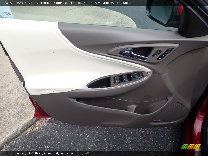 Cajun Red Tintcoat / Dark Atmosphere/Light Wheat 2019 Chevrolet Malibu Premier