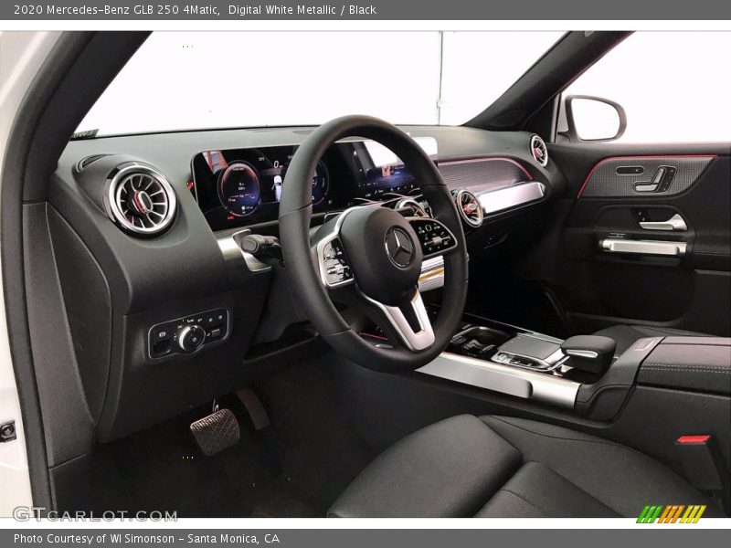 Digital White Metallic / Black 2020 Mercedes-Benz GLB 250 4Matic