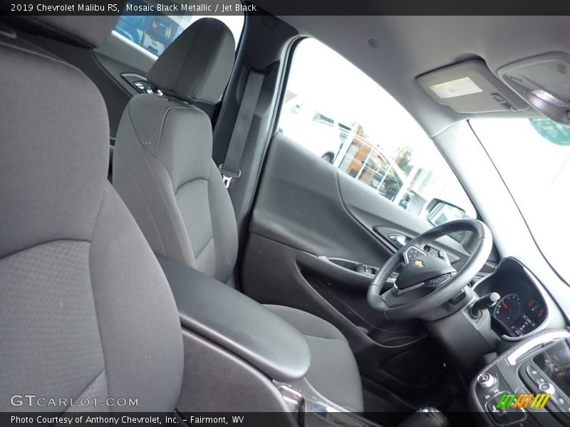 Mosaic Black Metallic / Jet Black 2019 Chevrolet Malibu RS