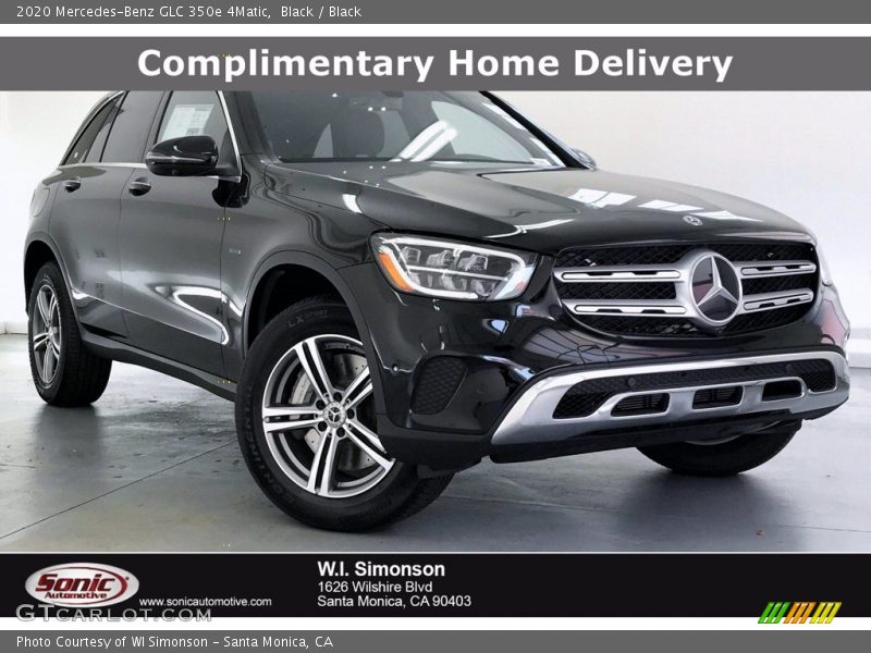 Black / Black 2020 Mercedes-Benz GLC 350e 4Matic