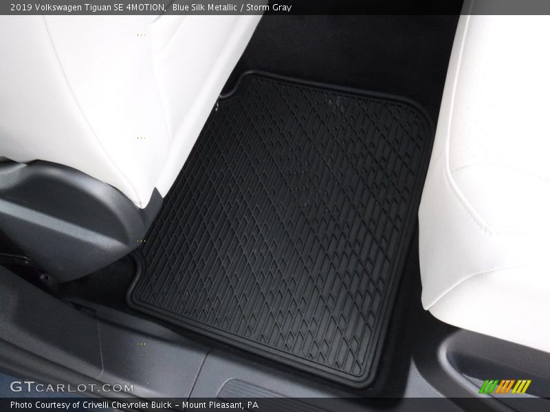 Blue Silk Metallic / Storm Gray 2019 Volkswagen Tiguan SE 4MOTION