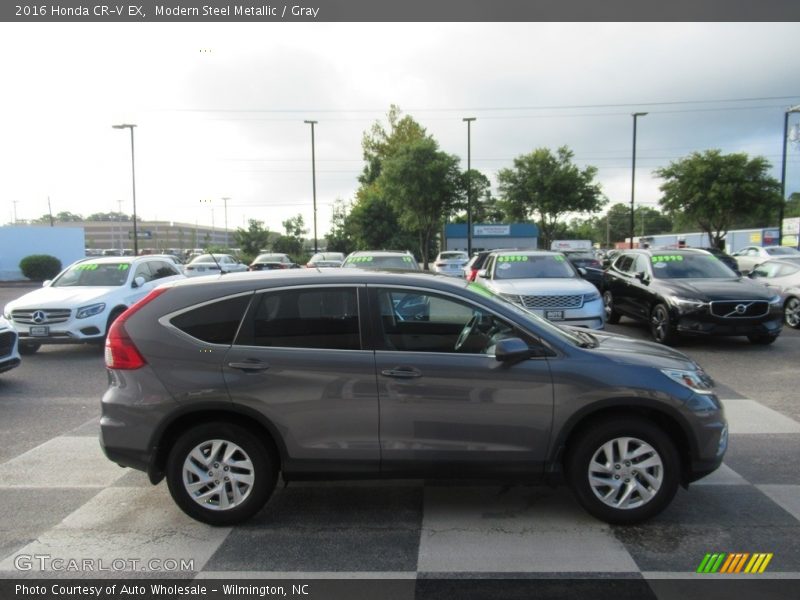 Modern Steel Metallic / Gray 2016 Honda CR-V EX