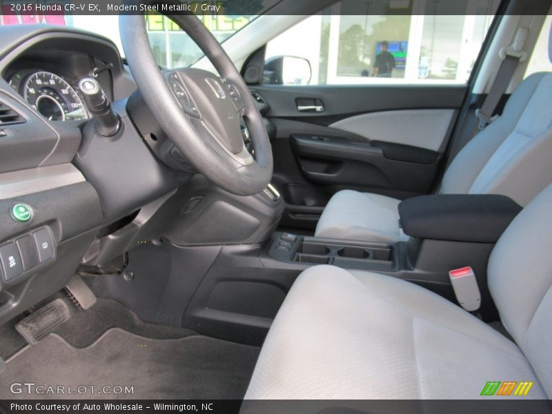 Modern Steel Metallic / Gray 2016 Honda CR-V EX