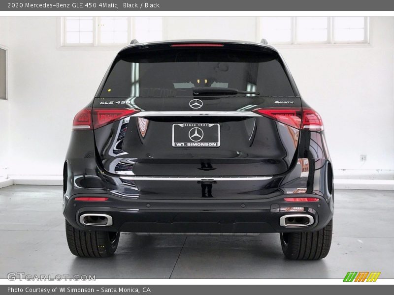 Black / Black 2020 Mercedes-Benz GLE 450 4Matic