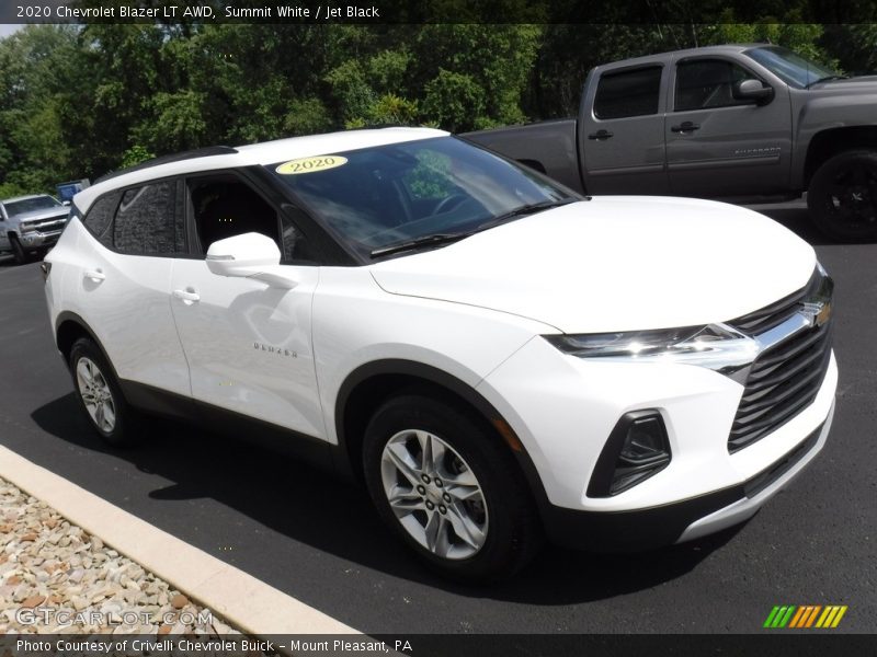 Summit White / Jet Black 2020 Chevrolet Blazer LT AWD