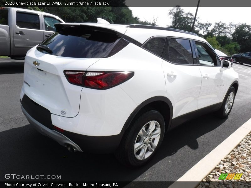Summit White / Jet Black 2020 Chevrolet Blazer LT AWD