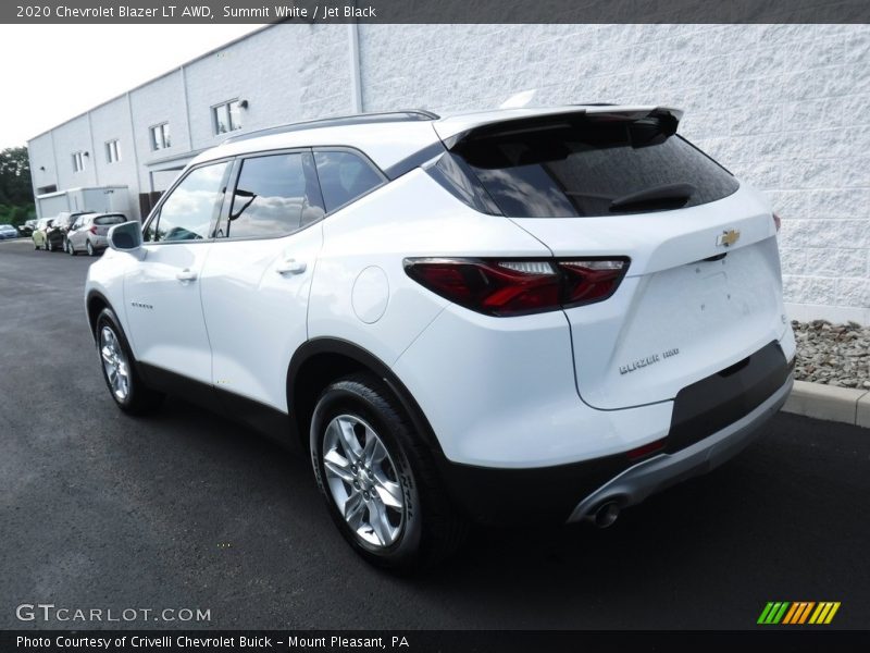 Summit White / Jet Black 2020 Chevrolet Blazer LT AWD