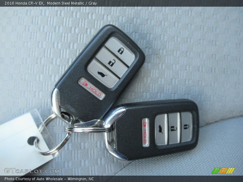 Modern Steel Metallic / Gray 2016 Honda CR-V EX