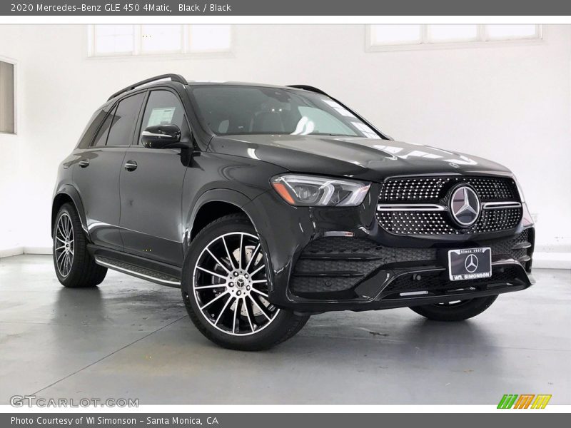 Black / Black 2020 Mercedes-Benz GLE 450 4Matic