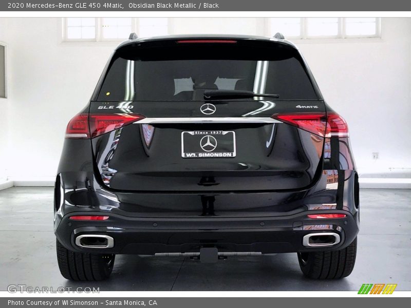 Obsidian Black Metallic / Black 2020 Mercedes-Benz GLE 450 4Matic