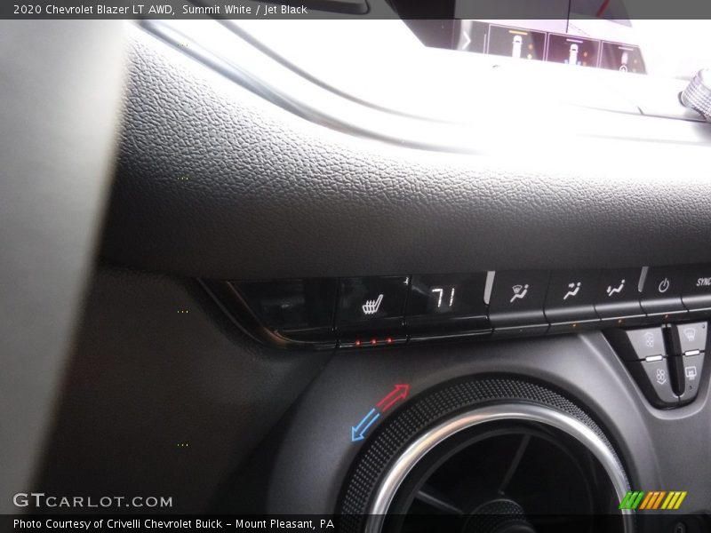 Summit White / Jet Black 2020 Chevrolet Blazer LT AWD