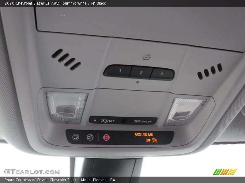 Summit White / Jet Black 2020 Chevrolet Blazer LT AWD
