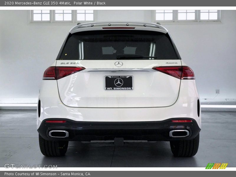 Polar White / Black 2020 Mercedes-Benz GLE 350 4Matic