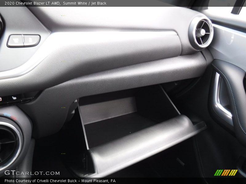 Summit White / Jet Black 2020 Chevrolet Blazer LT AWD
