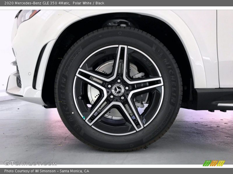 Polar White / Black 2020 Mercedes-Benz GLE 350 4Matic