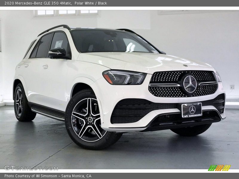 Polar White / Black 2020 Mercedes-Benz GLE 350 4Matic