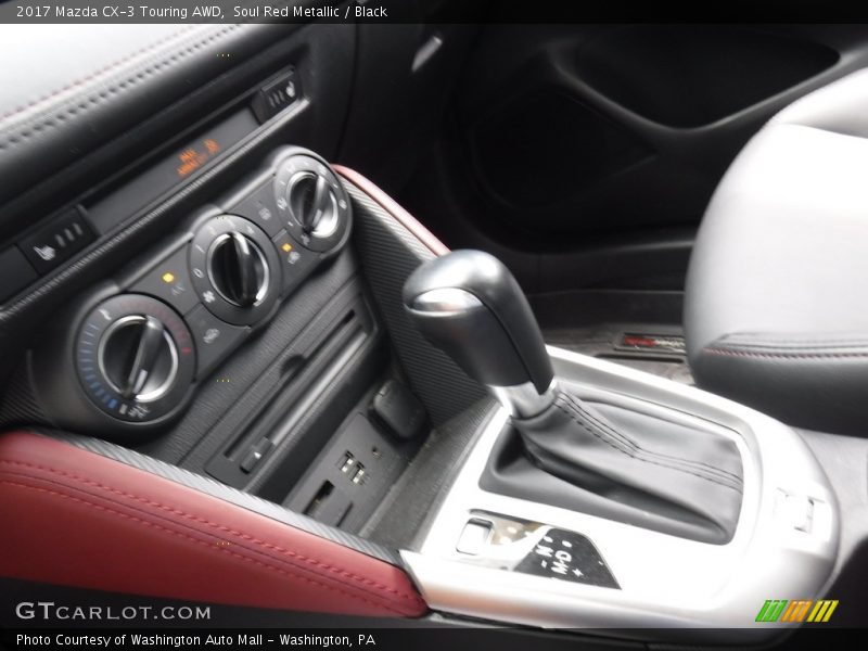 Soul Red Metallic / Black 2017 Mazda CX-3 Touring AWD