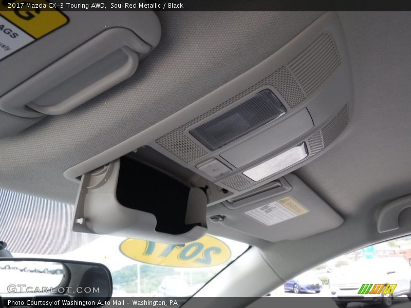 Soul Red Metallic / Black 2017 Mazda CX-3 Touring AWD