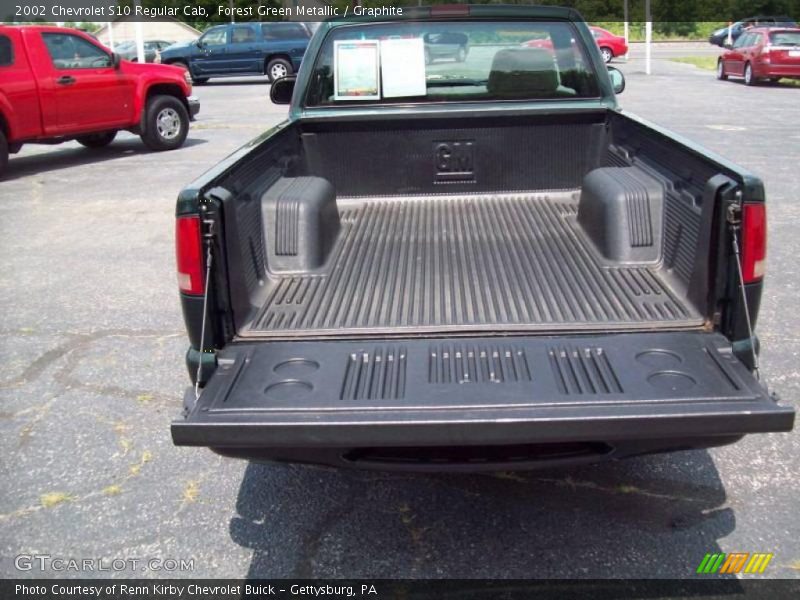 Forest Green Metallic / Graphite 2002 Chevrolet S10 Regular Cab