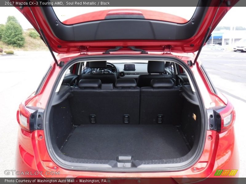Soul Red Metallic / Black 2017 Mazda CX-3 Touring AWD