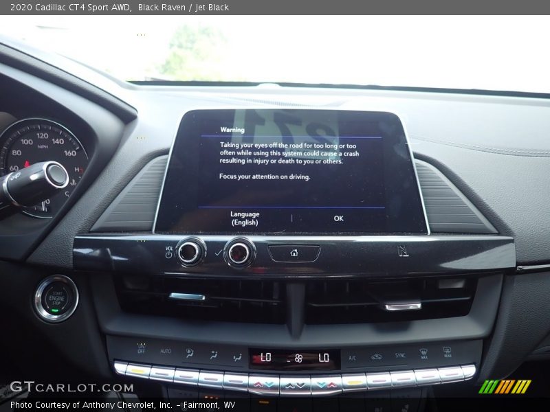Black Raven / Jet Black 2020 Cadillac CT4 Sport AWD