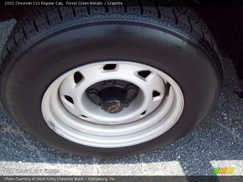 Forest Green Metallic / Graphite 2002 Chevrolet S10 Regular Cab