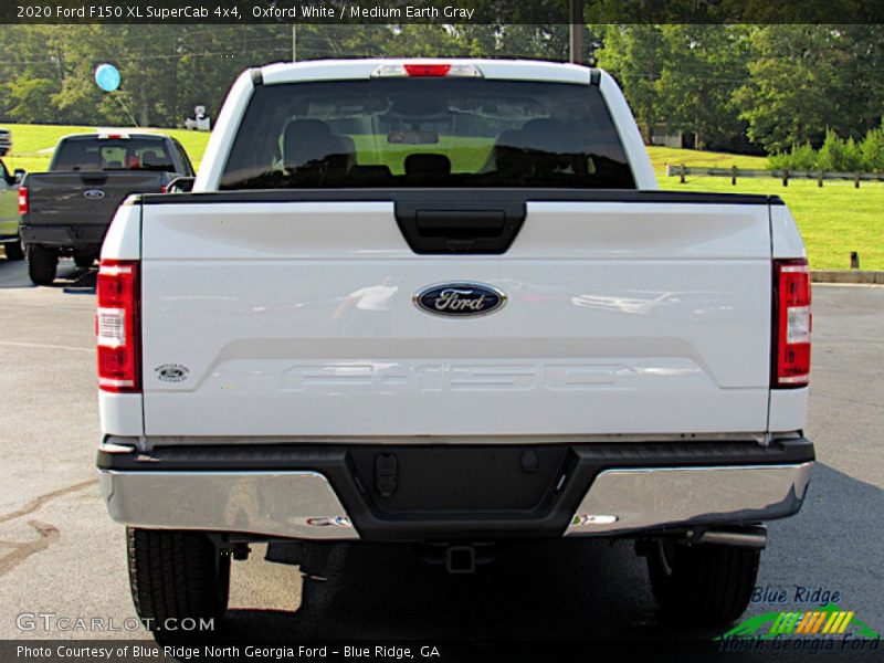 Oxford White / Medium Earth Gray 2020 Ford F150 XL SuperCab 4x4