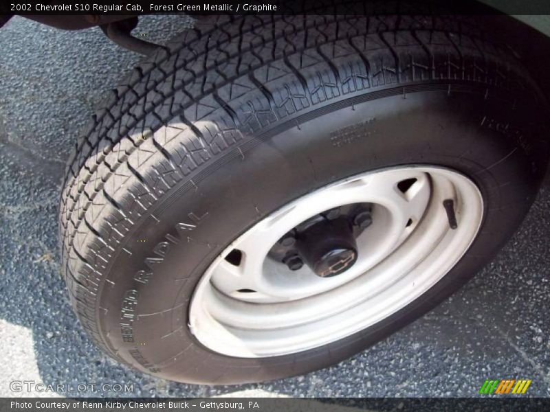 Forest Green Metallic / Graphite 2002 Chevrolet S10 Regular Cab