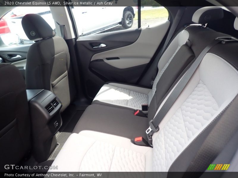 Silver Ice Metallic / Ash Gray 2020 Chevrolet Equinox LS AWD