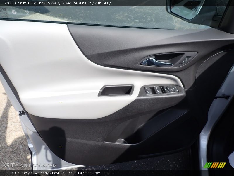 Silver Ice Metallic / Ash Gray 2020 Chevrolet Equinox LS AWD