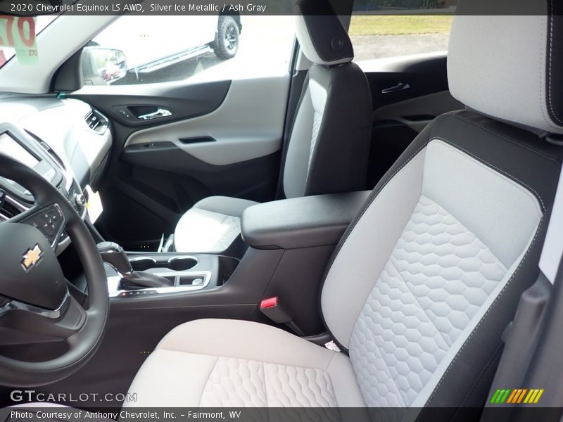 Silver Ice Metallic / Ash Gray 2020 Chevrolet Equinox LS AWD