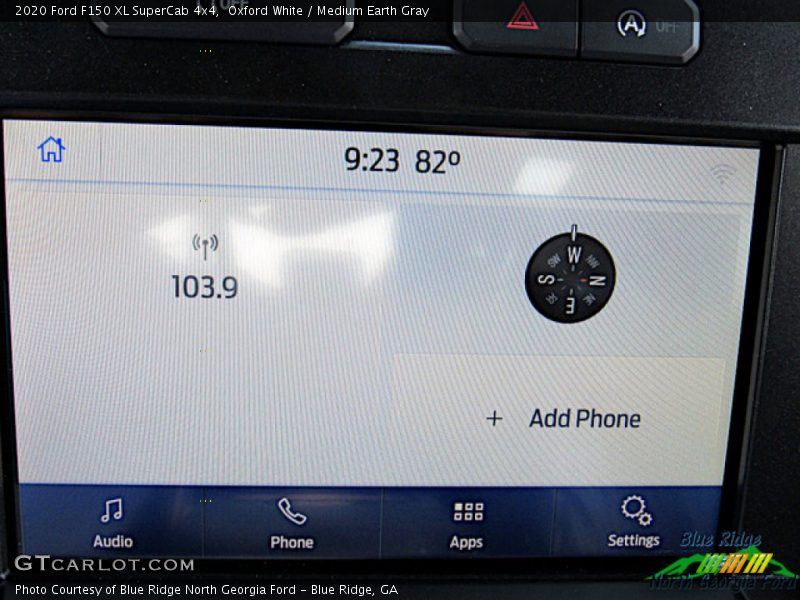 Oxford White / Medium Earth Gray 2020 Ford F150 XL SuperCab 4x4