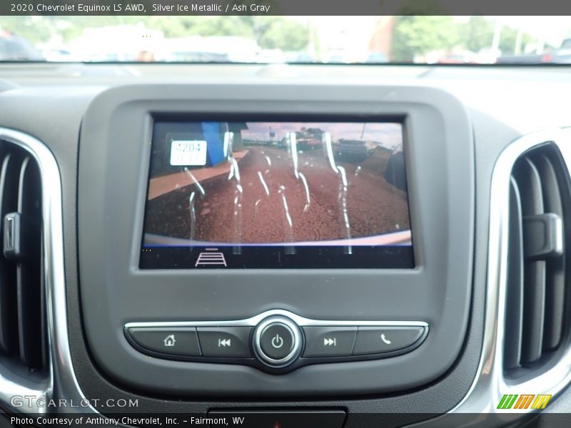 Silver Ice Metallic / Ash Gray 2020 Chevrolet Equinox LS AWD