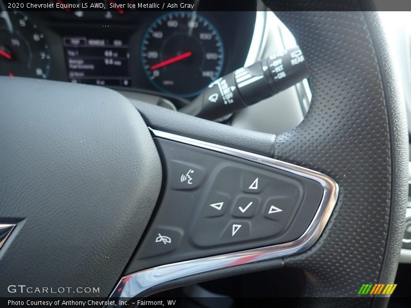 Silver Ice Metallic / Ash Gray 2020 Chevrolet Equinox LS AWD