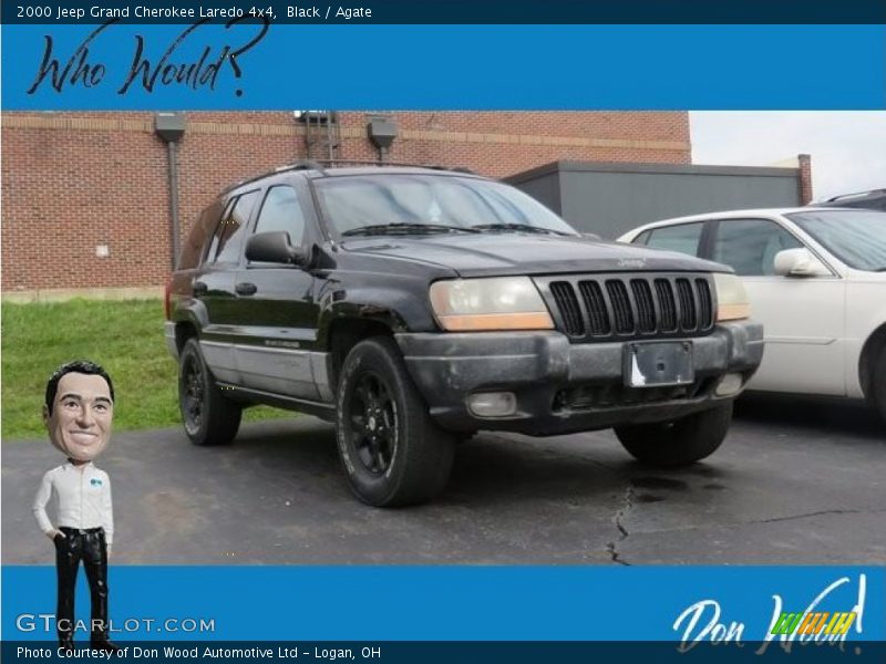 Black / Agate 2000 Jeep Grand Cherokee Laredo 4x4
