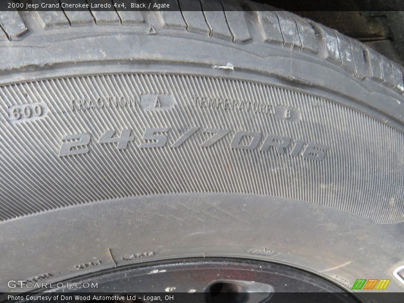 Black / Agate 2000 Jeep Grand Cherokee Laredo 4x4