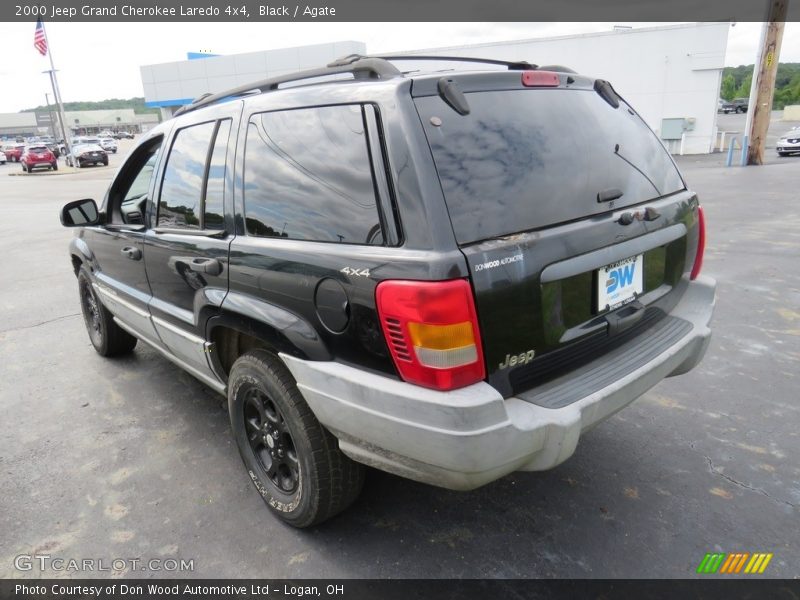 Black / Agate 2000 Jeep Grand Cherokee Laredo 4x4