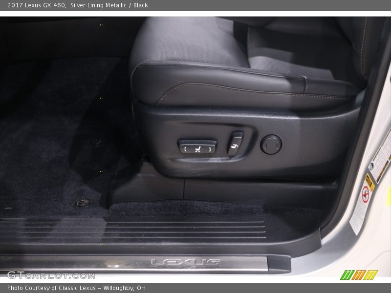 Silver Lining Metallic / Black 2017 Lexus GX 460
