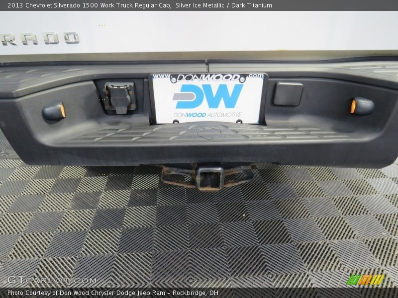 Silver Ice Metallic / Dark Titanium 2013 Chevrolet Silverado 1500 Work Truck Regular Cab