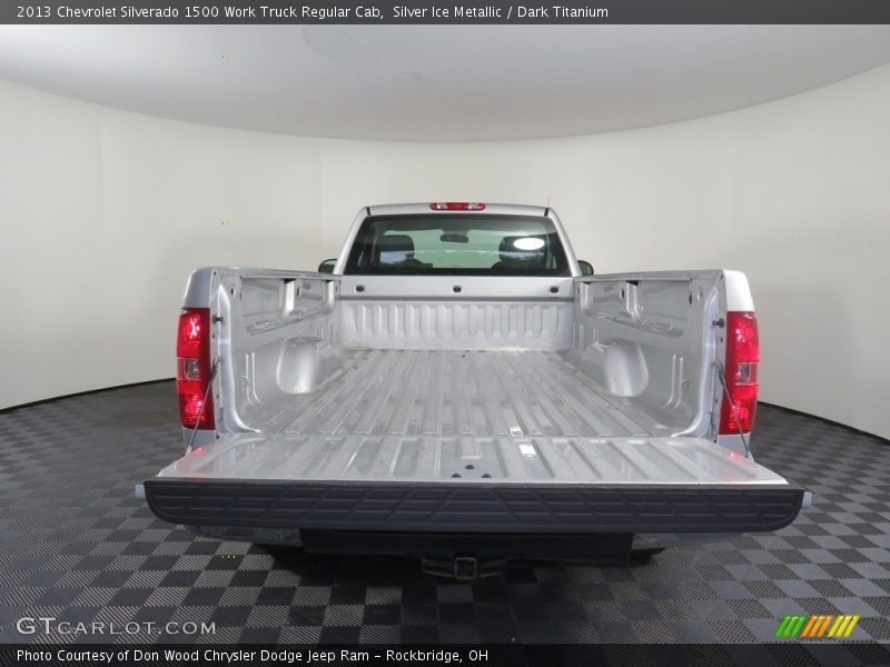 Silver Ice Metallic / Dark Titanium 2013 Chevrolet Silverado 1500 Work Truck Regular Cab