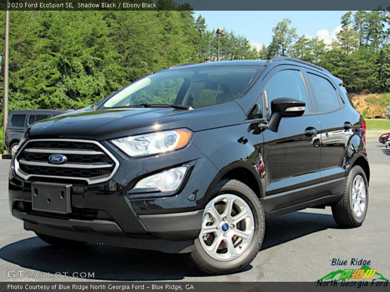Shadow Black / Ebony Black 2020 Ford EcoSport SE