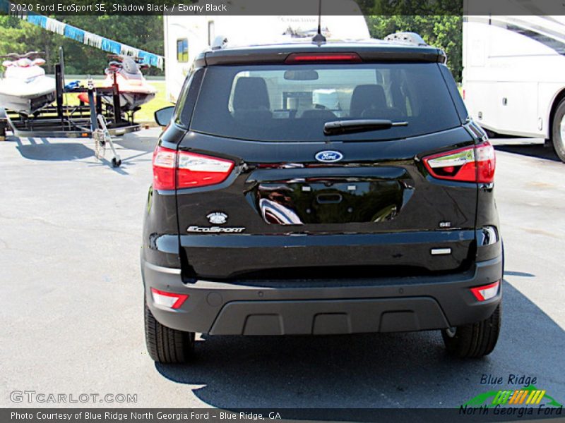 Shadow Black / Ebony Black 2020 Ford EcoSport SE