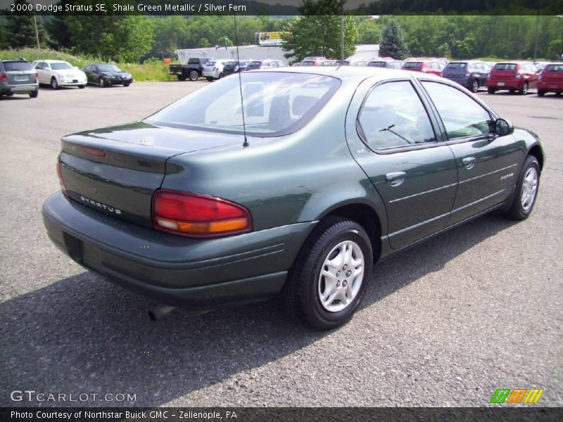 Shale Green Metallic / Silver Fern 2000 Dodge Stratus SE