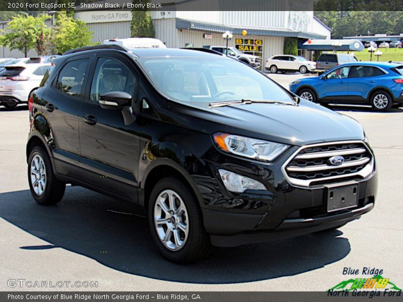 Shadow Black / Ebony Black 2020 Ford EcoSport SE