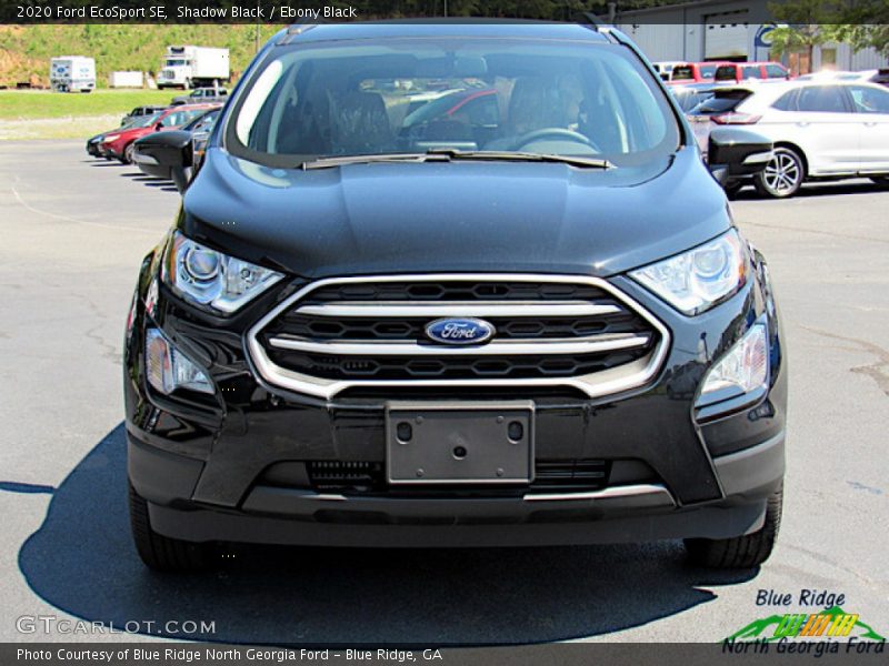 Shadow Black / Ebony Black 2020 Ford EcoSport SE