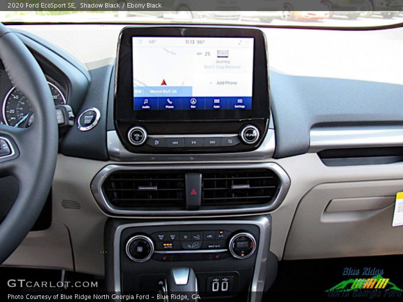 Shadow Black / Ebony Black 2020 Ford EcoSport SE