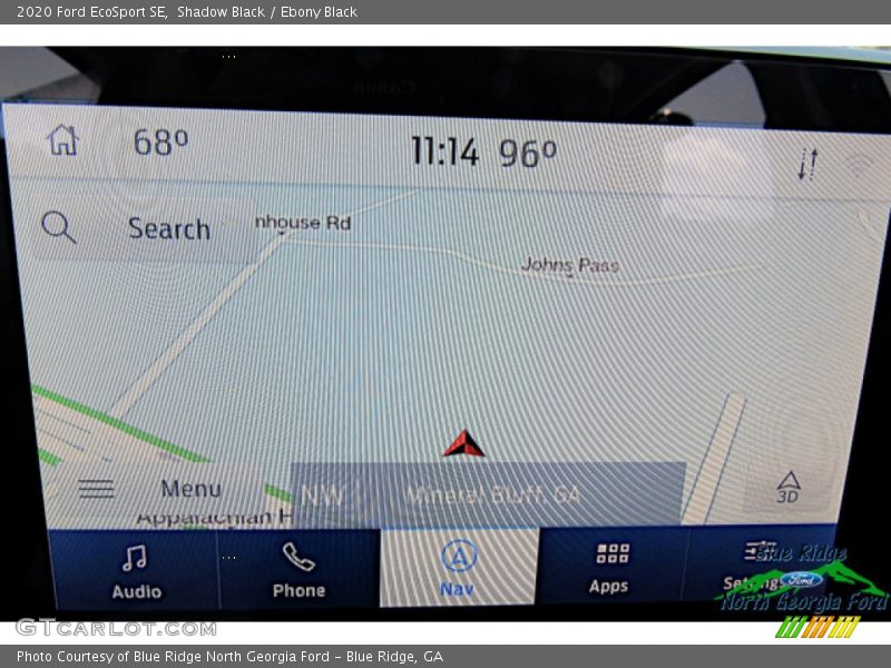 Shadow Black / Ebony Black 2020 Ford EcoSport SE