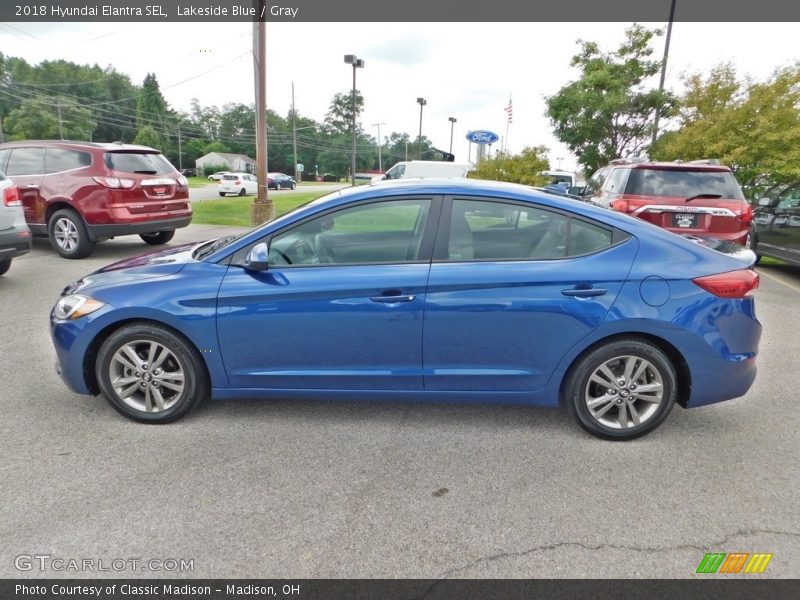  2018 Elantra SEL Lakeside Blue