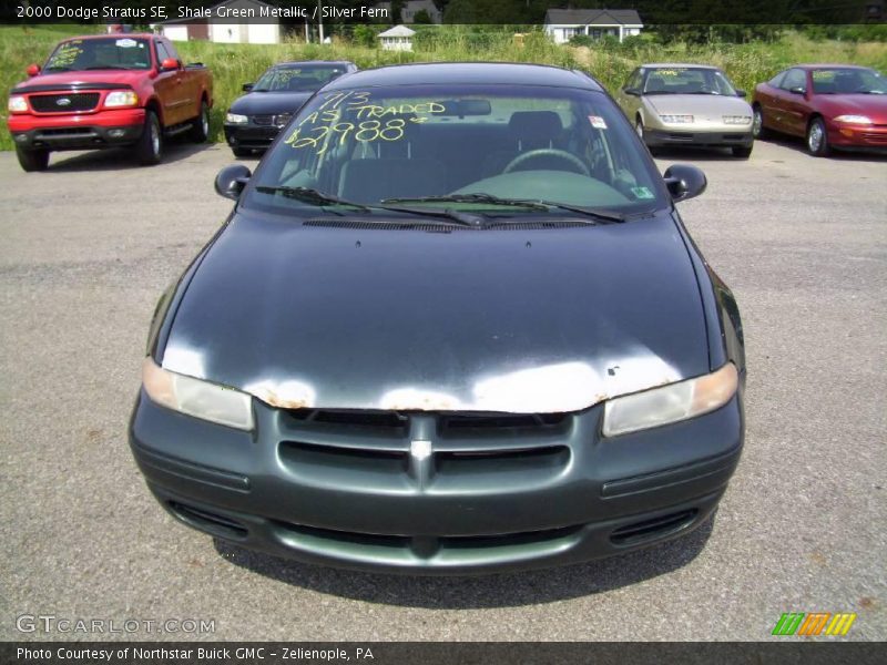 Shale Green Metallic / Silver Fern 2000 Dodge Stratus SE