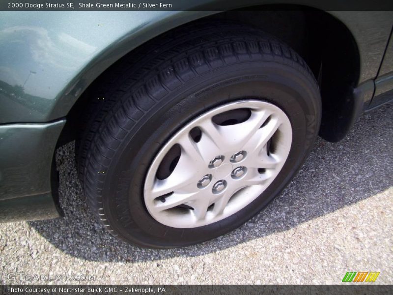 Shale Green Metallic / Silver Fern 2000 Dodge Stratus SE